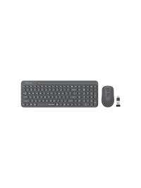 A4 TECH FG3300 Air2 2.4G GRI Q Klavye Fn-Mm Klv+Optik Mouse Sessiz Kablosuz Set - 1